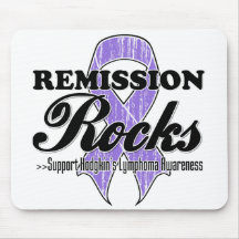 Remission Rocks - Hodgkin's Lymphoma Awareness Mouse Pad
