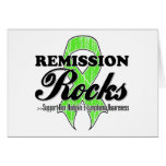 Remission Rocks - Non-Hodgkins Lymphoma Awareness cards