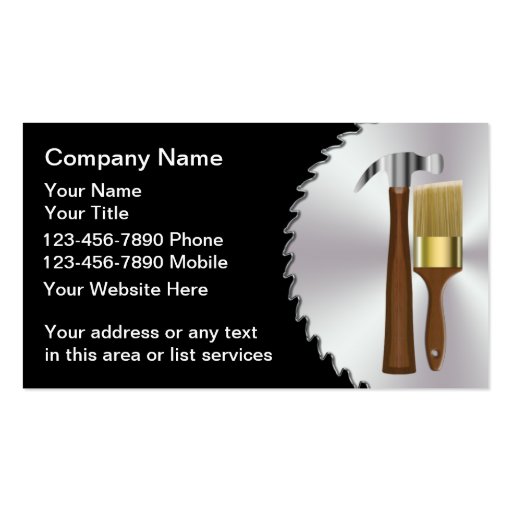 Remodeling Business Card