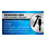 Remodeling Business Cards business cards