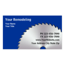 Remodeling Business Cards