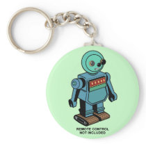 Remote Control Not Included Robot Key Chains