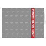 Remove Before Flight - Avaiation Card