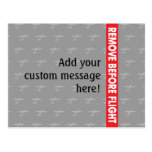 Remove Before Flight - Avaiation Post Card