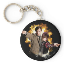 Remus Lupin and Nymphadora Tonks-Lupin Key Chain