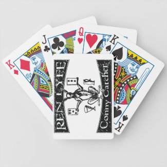 Ren Lyfe: Distressed Robert Greene Conny-Catcher Bicycle Playing Cards
