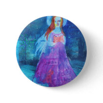 Renaissance Angel Button