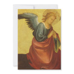 Renaissance Angel by Master of the Bambino Vispo Personalized Invites