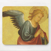 Renaissance Angel by Master of the Bambino Vispo Mousepads