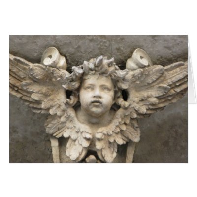 Renaissance angel, Italy Card by gothicarts