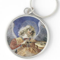Renaissance Angel Keychain Melozzo da Forlì
