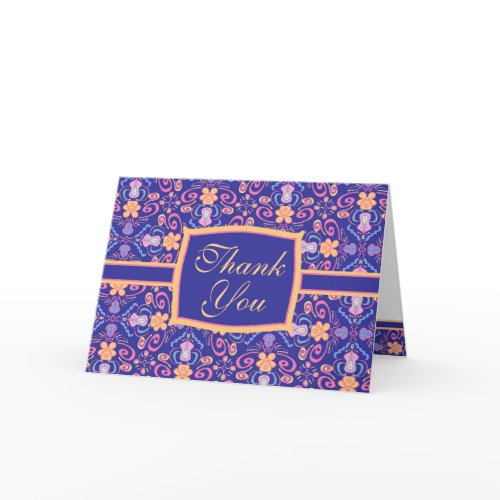 Thank You Cards: Renaissance Floral Motif – Arts & Crafts Inspiration