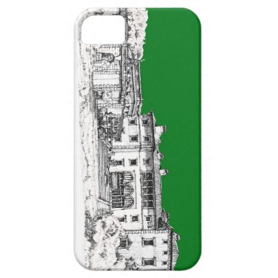 Renaissance building green iPhone 5 case