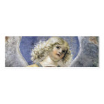 Renaissance Christmas Angel Mini Bookmarks Business Card Templates