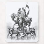 Renaissance Couple On Horse Mousepads