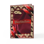 Renaissance Deluxe Vertical Wedding Invitation cards