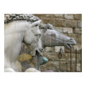 Renaissance Equestrian Statue of horses posters