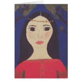 Renaissance Princess Card