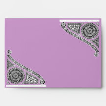 RENAISSANCE , violet ,purple Envelopes