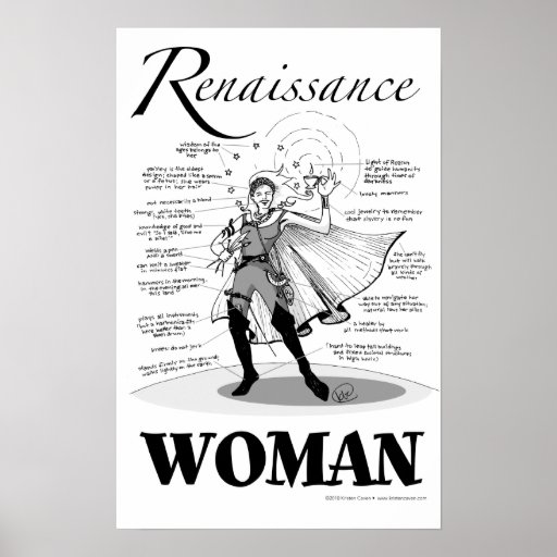 Renaissance Woman Print