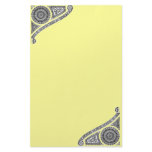 RENAISSANCE ,yellow Personalized Stationery