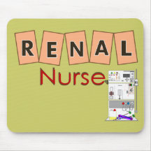 Renal Nurse Fresenius Machine Design Mouse Mats