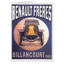 Renault Freres French Automobile Advertisement Cards