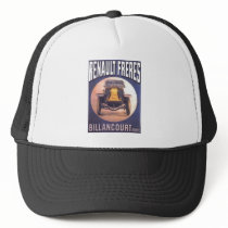 Renault Freres French Automobile Advertisement Mesh Hat