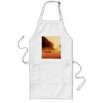 "Rendezvous" River Watercolor Art aprons by PaulJacksonart "Rendezvous" River Watercolor Art aprons