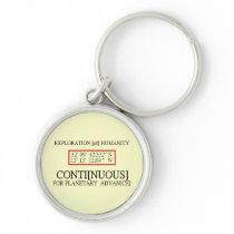 Rendlesham Binary Code Scientific UFO Conspiracy Key Chain