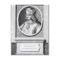 Rene d' Anjou, King of Naples Post Card