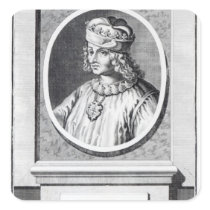 Rene d' Anjou, King of Naples Sticker
