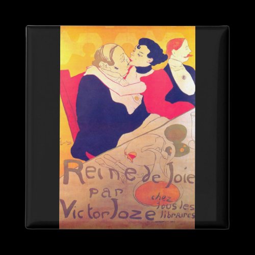 Rene de Joie by Toulouse-Lautrec Fridge Magnet