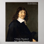 DESCARTES quote Poster | Zazzle