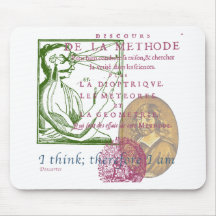 Rene Descartes Mouse Mats