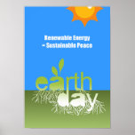 Renewable energy = Sustainable peace Posters