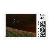 Renewable Wind Energy Postage Stamps