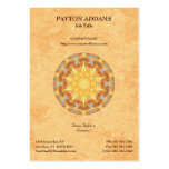 Renewal Mandala - Vertical Business Card business cards