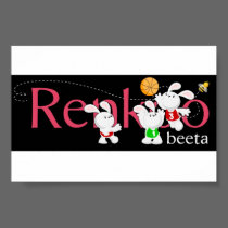 Renkoo Bunnies Logo posters by renkoo Renkoo Bunnies Logo posters