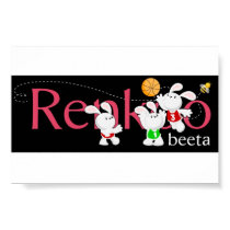 Renkoo Bunnies Logo posters