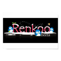 Renkoo Penguin Logo posters