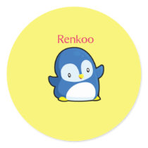 Renkoo Penguin Yellow stickers