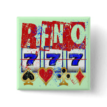 RENO - DISTRESSED AND PAINT SPLATTER BUTTONS