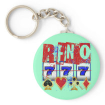 RENO - DISTRESSED AND PAINT SPLATTER KEY CHAINS