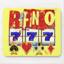 RENO - DISTRESSED AND PAINT SPLATTER MOUSEPADS