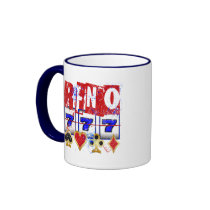 RENO - DISTRESSED AND PAINT SPLATTER MUG