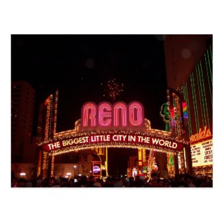 Reno Sign Post Cards