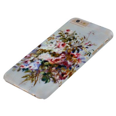 Renoir Beautiful Rose Bouquet Barely There iPhone 6 Plus Case