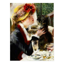 Renoir Luncheon of the Boating Party Postcard