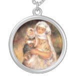 Renoir Mother and Child Personalized Necklace